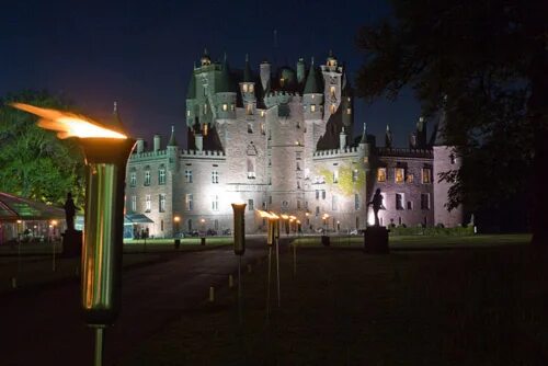 Glamis Castle, Angus. Childhood home of the late HM Queen Elizabeth the Queen Mo