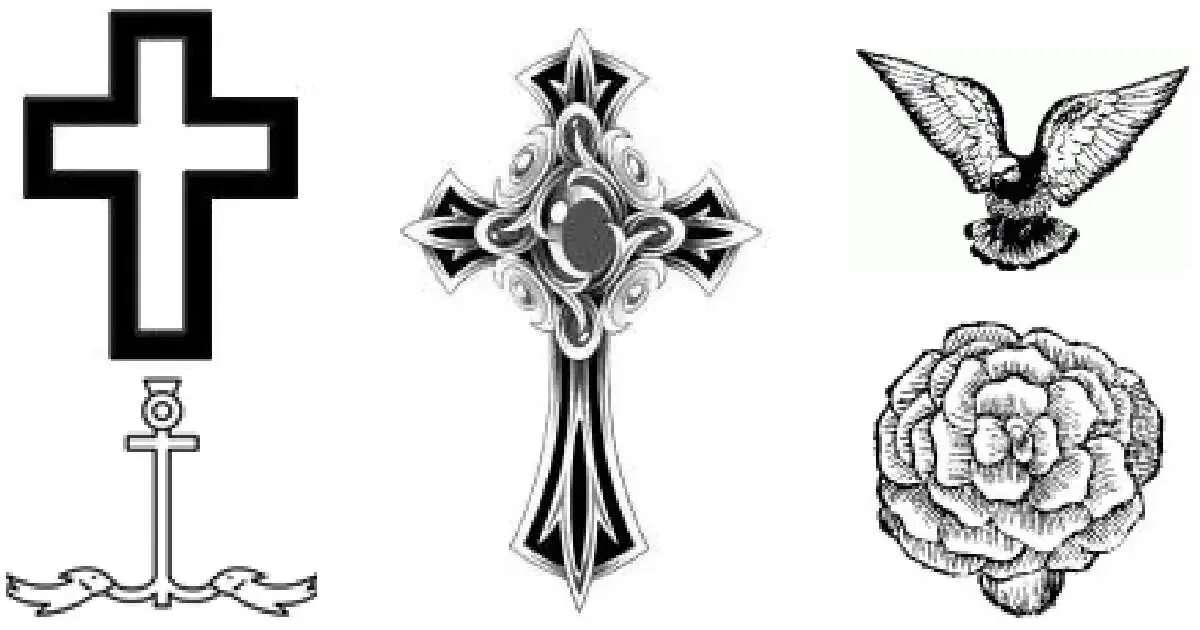 Что означает крест на шарфе. Православные символы. Якорь символ христианства.