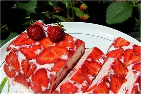 Заливная клубника