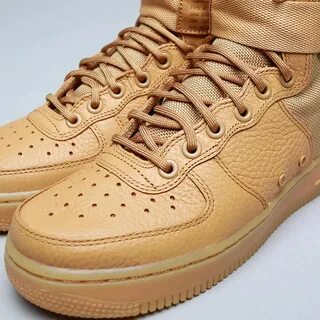 Nike air force 1 коричневые
