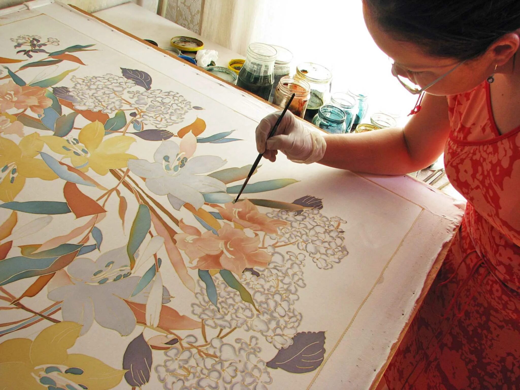 Мастихин в краске. Мастер класс по живописи. В процессе работы с художественным. В процессе работы с художественным. В процессе работы с художественным.