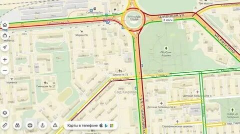 Карта большевистская