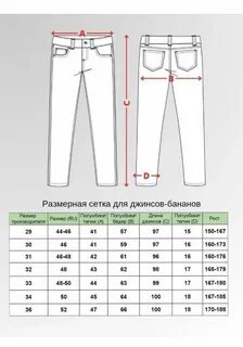 Мужские джинсы размер 52 54
