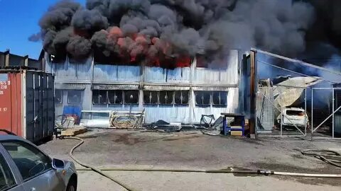 Пожар в колпино сегодня