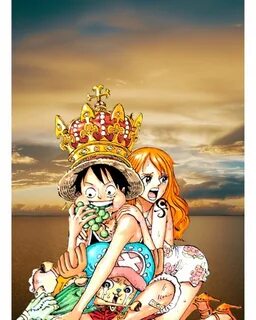 One piece luffy nami