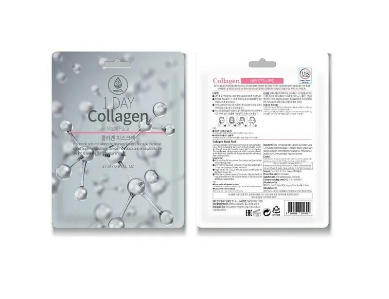 Med b 220309 1 Day Collagen Mask Pack тканевая маска с коллагеном 27мл. Med маска для лица тканевая с коллагеном 1day Collagen Mask Pack 27мл. Med b Collagen Ampoule Active Mask. Med b. тканевая маска с коллагеном, 1 Day Collagen Mask Pack, 27 мл. Маска коллаген с гиалуроновой кислотой