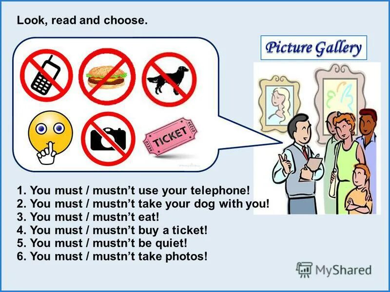 Must mustn't правило. Must mustn't схема. Must mustn't игра. Mustn't can't правило. 10 read and choose