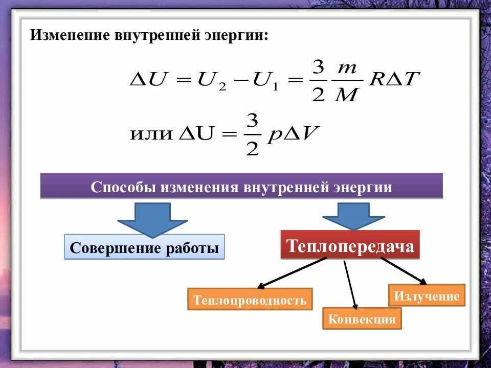 Способы изменения внутренней энергии газа. Изменение внутренней энергии системы формула. Способы измерения внутренней энергии газа. Внутренняя энергия системы в термодинамике формула. Мера скорости изменения энергии