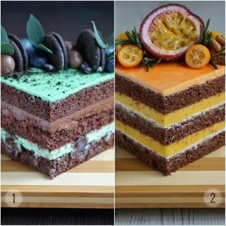 Какие фрукты сочетаются в торте