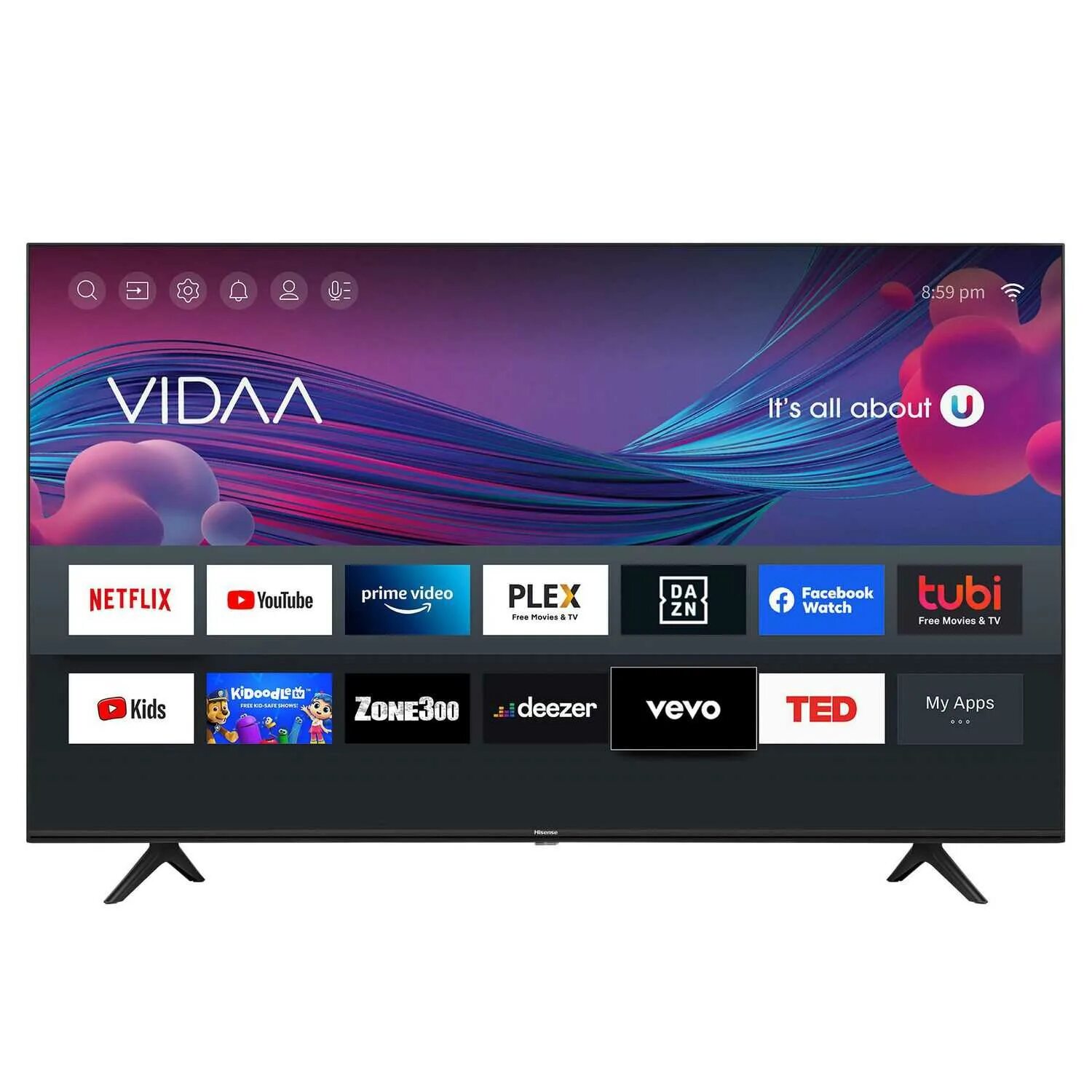 Как установить приложение на hisense vidaa. Hisense 43 vidaa. hisense vidaa tv. hisense smart tv powered by vidaa. система vidaa.