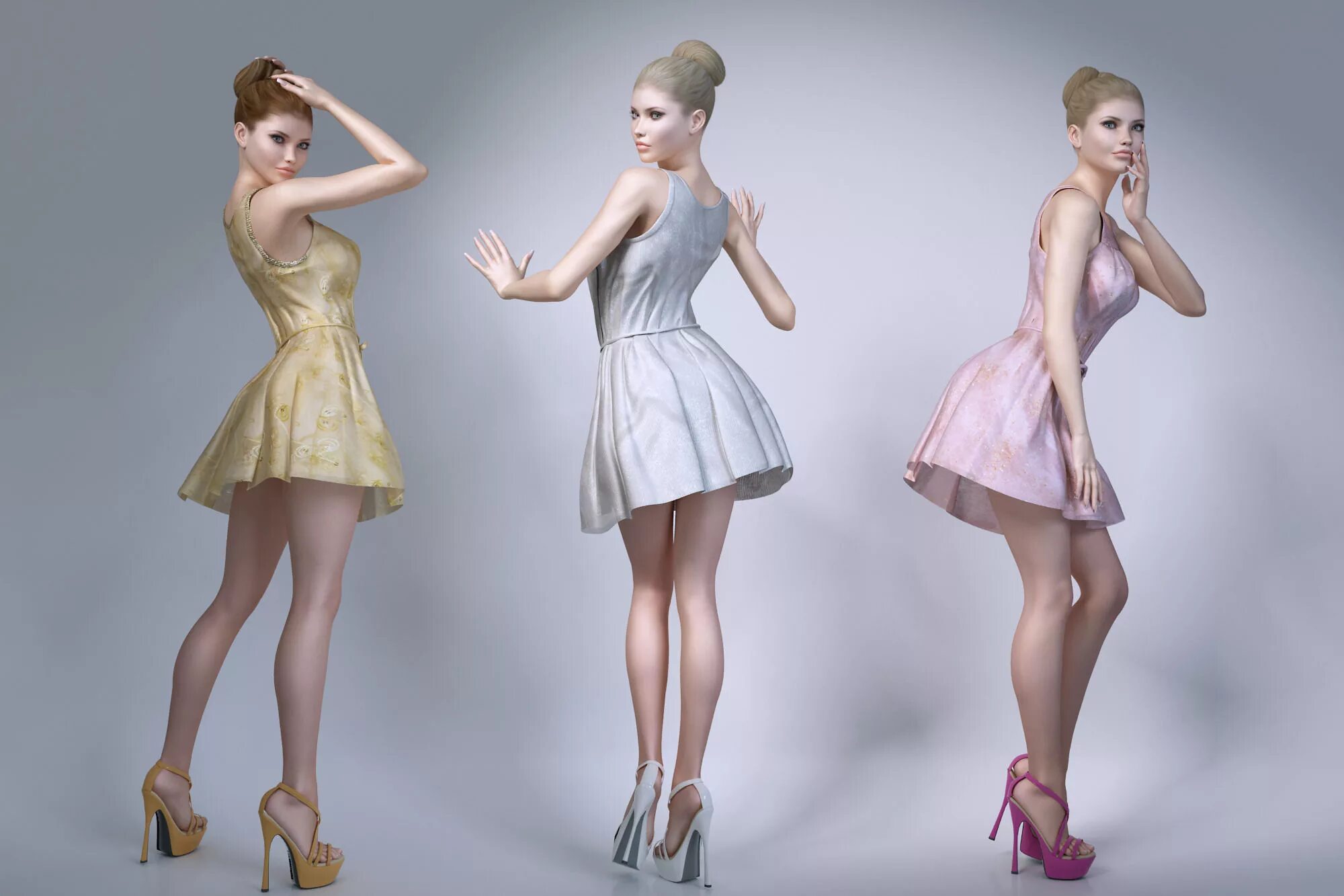 Включи 3 модели. 3d модели. 3d модель девушки. 3д модель девушки в одежде. Платье 3д модель.
