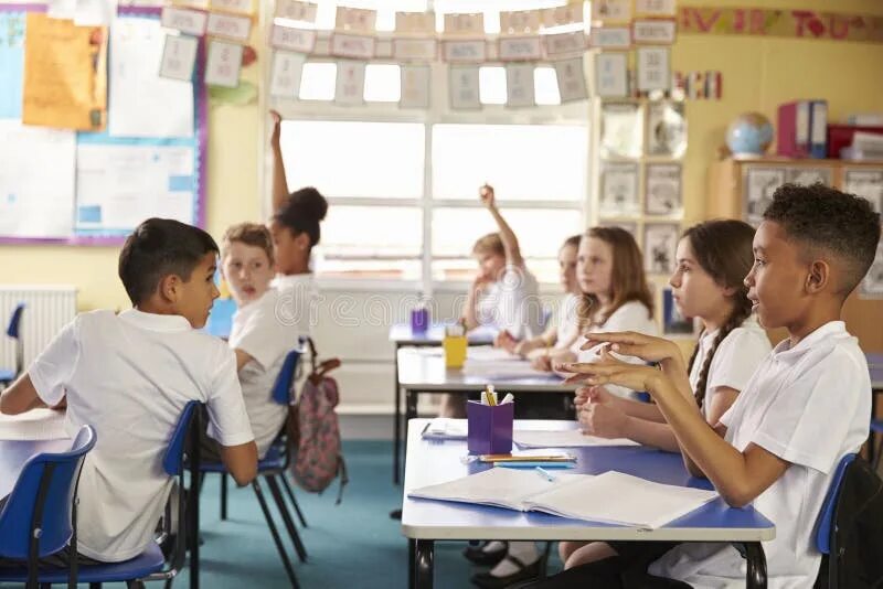 Talking at the lessons