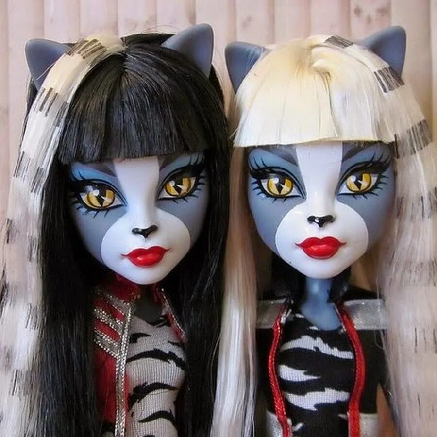 Куклы монстер хай сестры кошки. Пурсефона и мяулодия. Веркошка. Монстр хай торалей ооак. Мяулодия монстер хай.