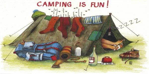 Camping is fun. Палатка fun Camp. Поход с палатками прикольные картинки. Приколы про поход с палатками.