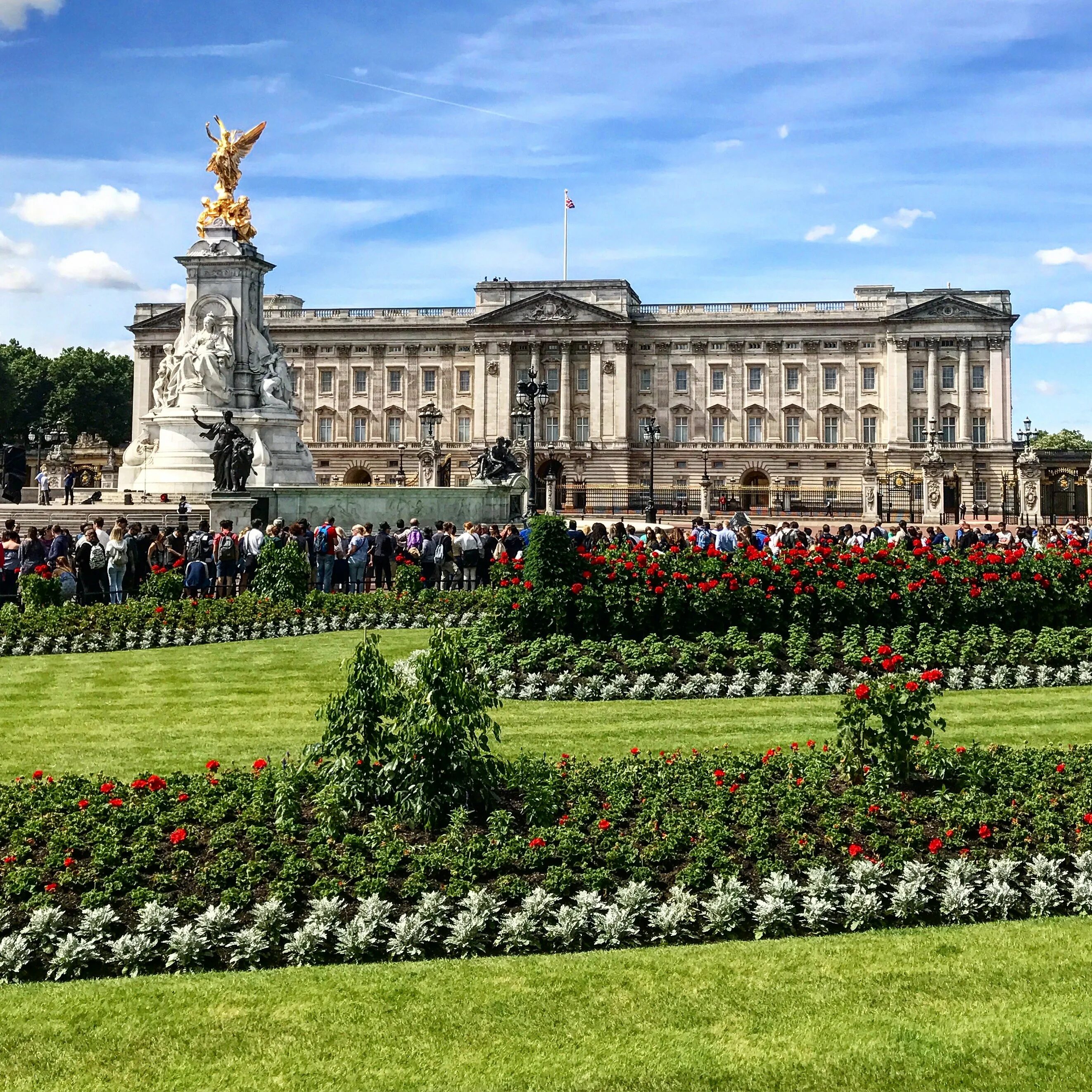 Buckingham palace was built for a king