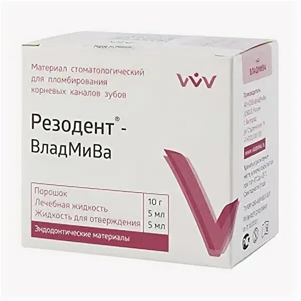 резодент 10г+5мл+5мл владмива. резодент, 10г+5мл+5мл. материалы для пломбирования корневых каналов. резодент д/пломб кан резорц/форм метод 10г/5мл/5мл владмива. резодент.