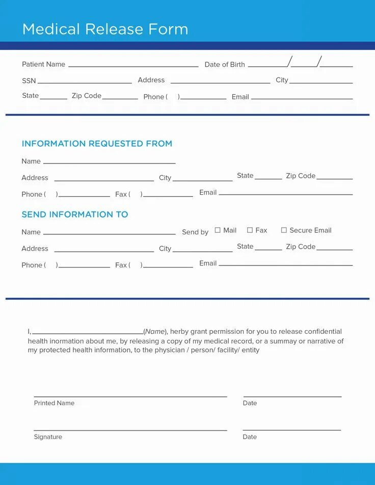 Plis form. Medical анкета. medical form. release form. medicine forms.