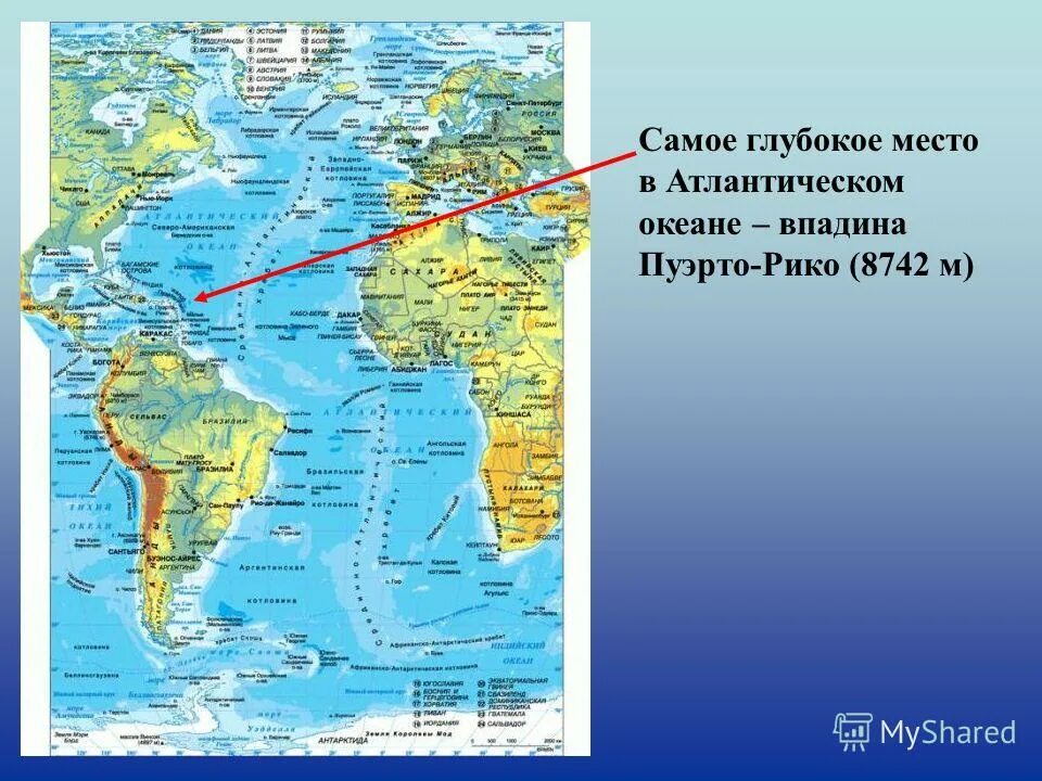 Зондский желоб индийский океан. Зондский желоб на карте индийского океана. Желоба Атлантического океана. Самое глубокое место в Атлантическом океане. Определите как расположен океан