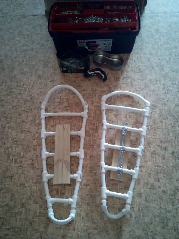 Снегоступы из полипропиленовых труб. Как сделать снегоступы. Снегоступы из полипропиленовых труб. Снегоступы higashi exspert 9"x30". Самодельные снегоступы.