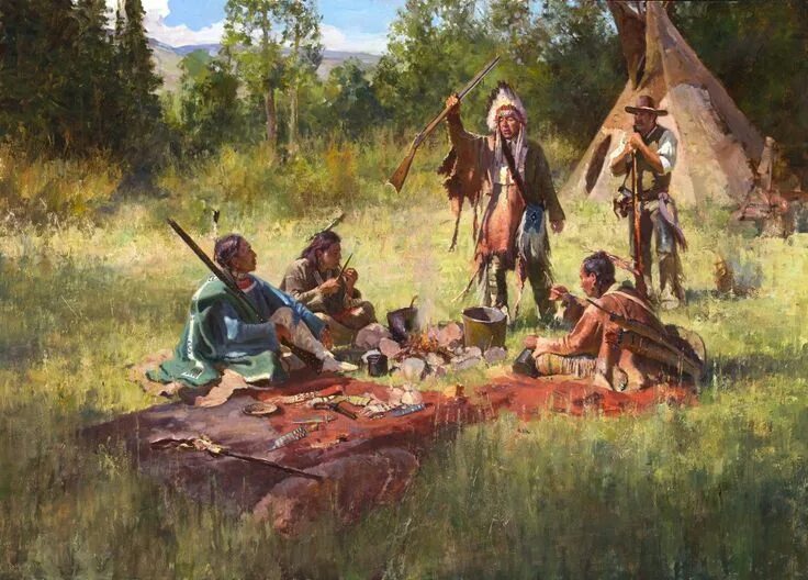 Native american lived