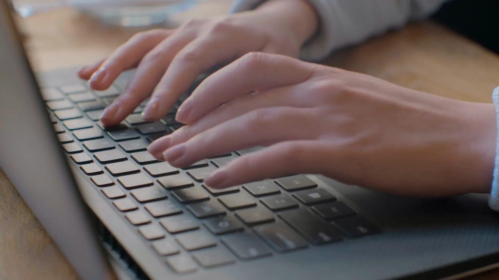 Working Keyboard. Fast typing on the Keyboard. Working on Keyboard. PC Keyboard and hands. Typing mistake