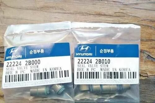 Hyundai/Kia 22224-2b010. Маслосъемные колпачки Хендай Солярис 1.4. Hyundai/Kia 22224-2b001. Hyundai/Kia 22224-2b000 колпачок маслосъемный.