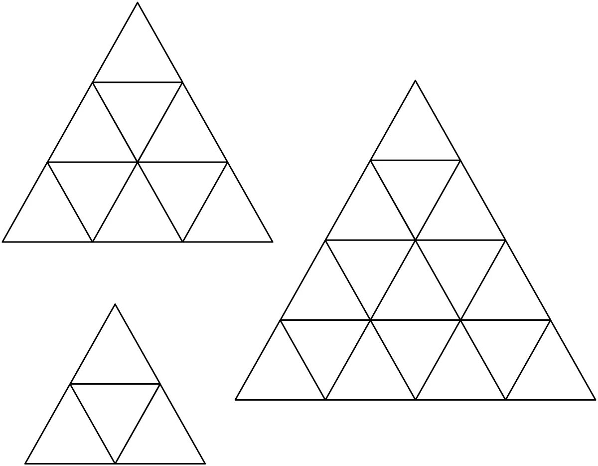 Из 9 треугольников 1. Треугольные фигуры. Разные треугольники. Геометрические фигуры треугольник. Фигуры из равносторонних треугольников.