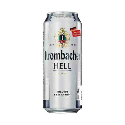 Hell пиво купить. Пиво светлое Krombacher Hell 0.5 л. Krombacher Hell пиво светлое. Пиво Krombacher Hell 0.5л светлое 5 ж/б. Пиво Кромбахер Хелл алк 5 ж/б 0.5л.