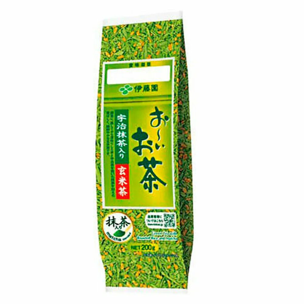 Купить японский чай. Чай листовой Генмайча (японский рисовый чай). Японский чай Генмайча с обжаренным рисом. Itoen японский чай. Зеленый чай с рисом Генмайча.