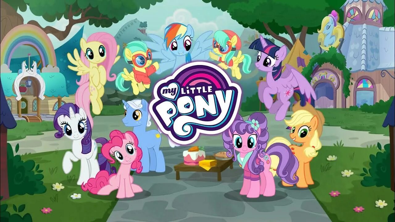 My little pony обновление. Игра my little Pony от Gameloft. Обновление пони игры. Игра пони магия принцесс. My little Pony Rainbow Road trip игрушки.