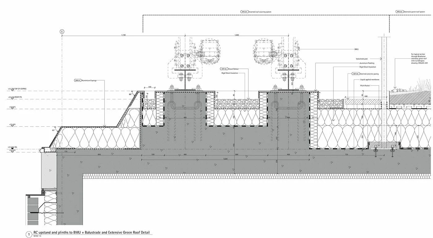 Detail fetching. Architectural details. facade section cardboard model. mine construction technology plan.