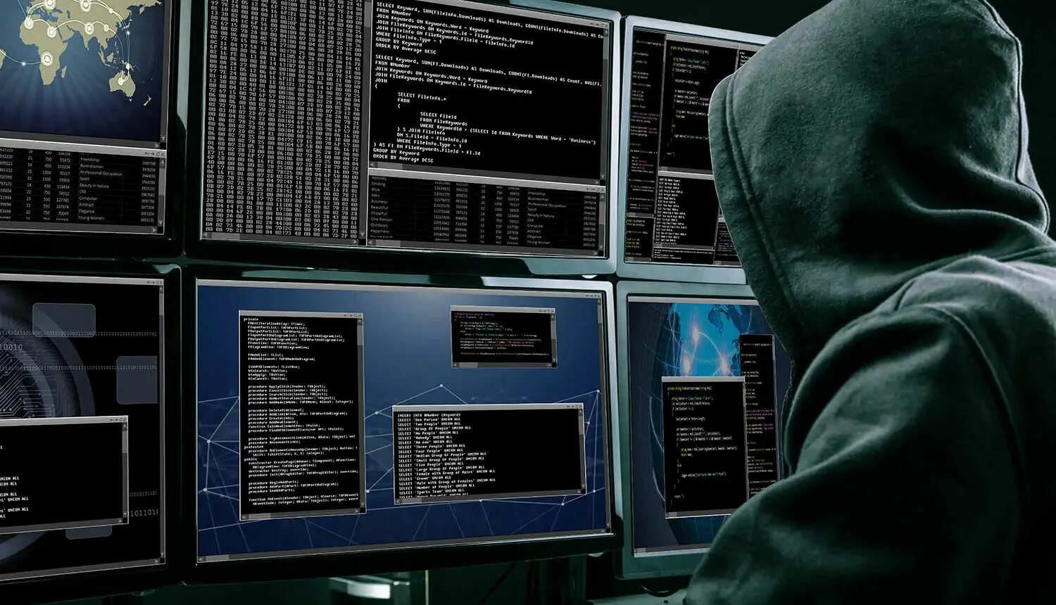 Hacker monitor