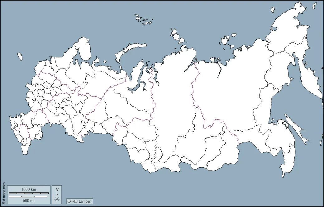 Контурная карта областей россии. Пустая карта России субъекты Федерации. Контурная карта России субъекты РФ для печати. Политическая карта России пустая. Пустая контурная карта России с субъектами.