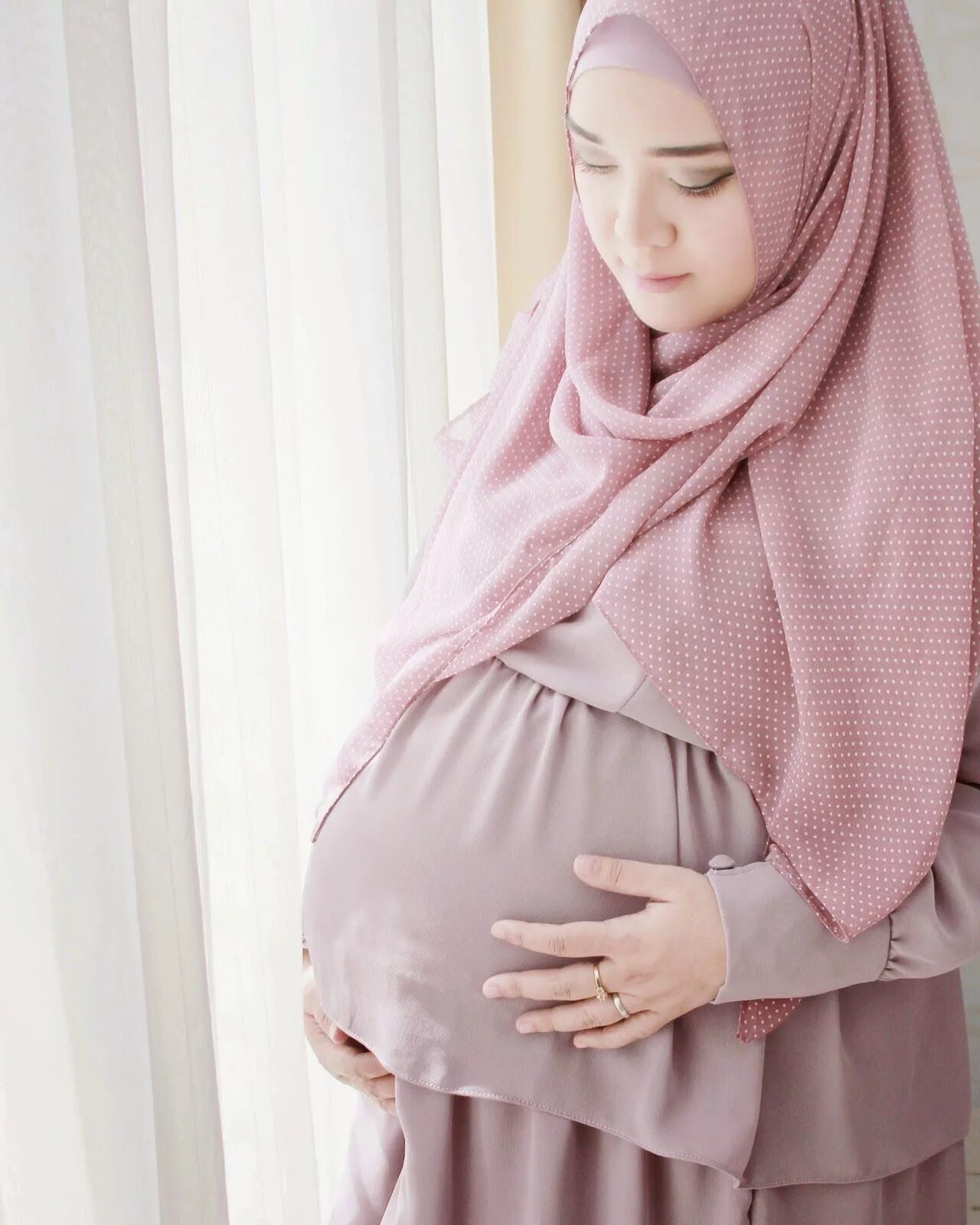 Хиджаб для беременных. Платья хиджаб для беременных. Ibu main
