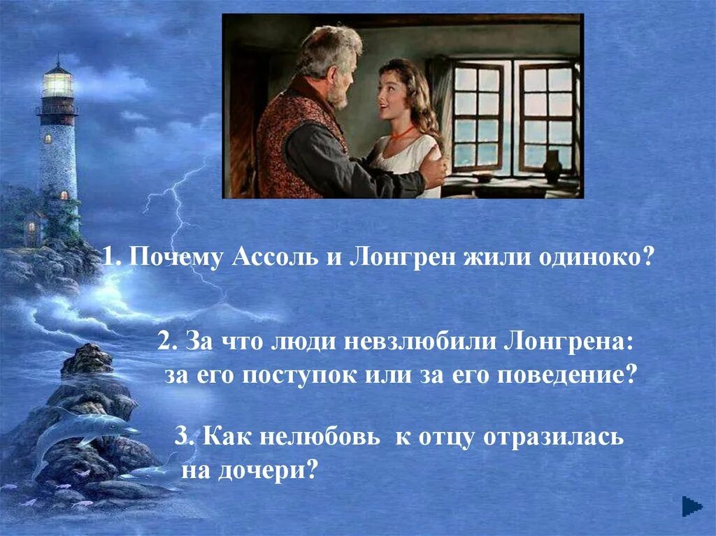 Алые паруса Грин Лонгрен. Лонгрен Алые паруса характеристика. Описание Лонгрена.