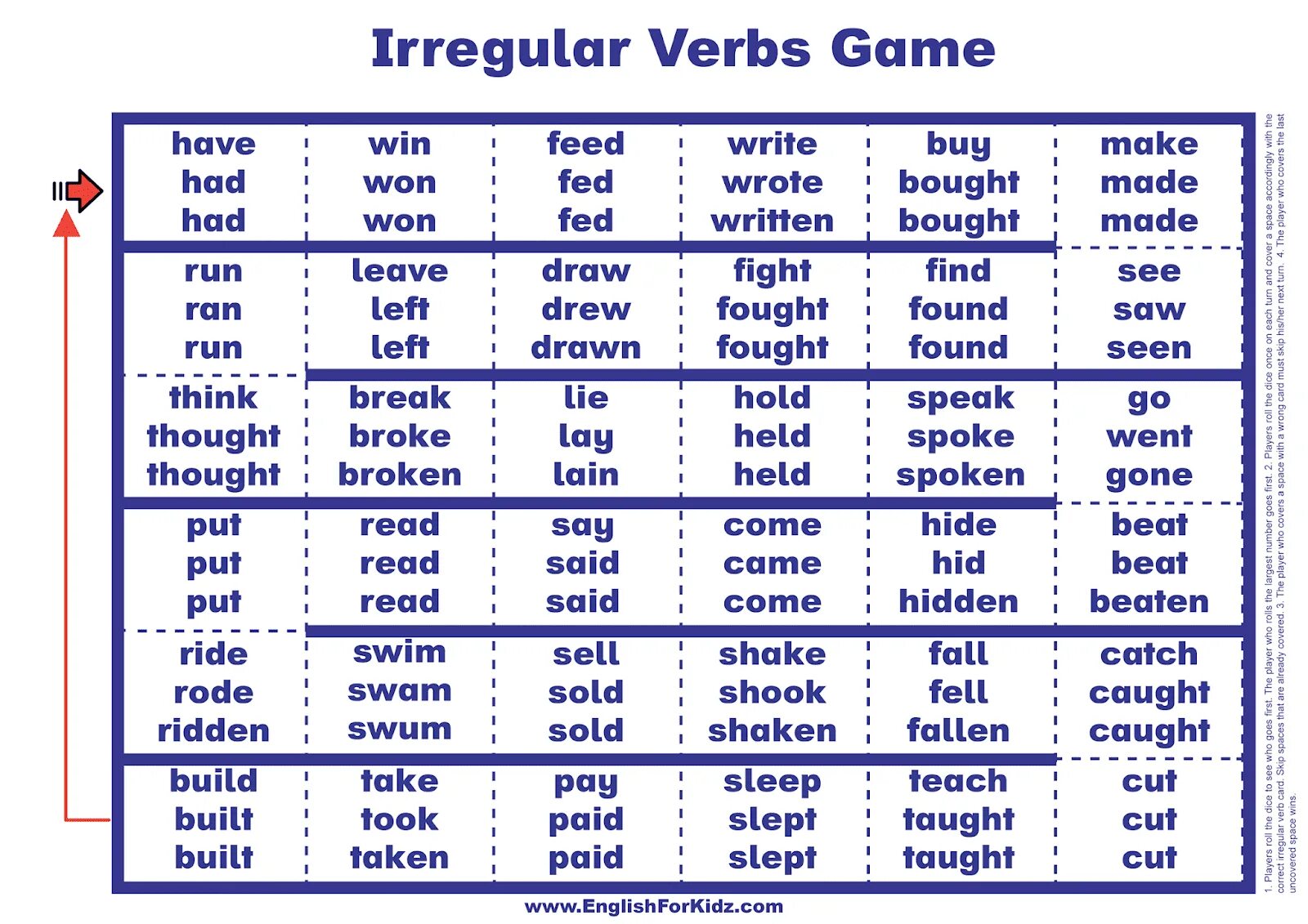 English Irregular verbs игра. Игра настолка Irregular verbs. Past simple Irregular verbs Cards. Неправильные глаголы английского. Полные глаголы в английском