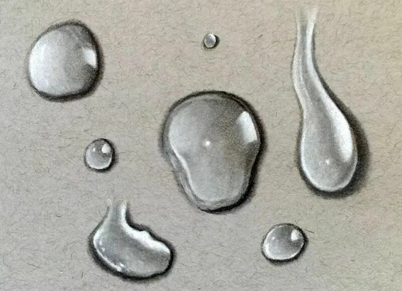 Капающие капли рисунок. Рисование капли воды. реалистичные капли воды карандашом. капля карандашом. капля воды карандашом.
