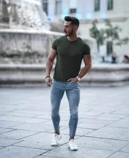 Stylish Mens Outfits, Men Casual, Casual Chic, Tight Jeans Men, Business Ca...