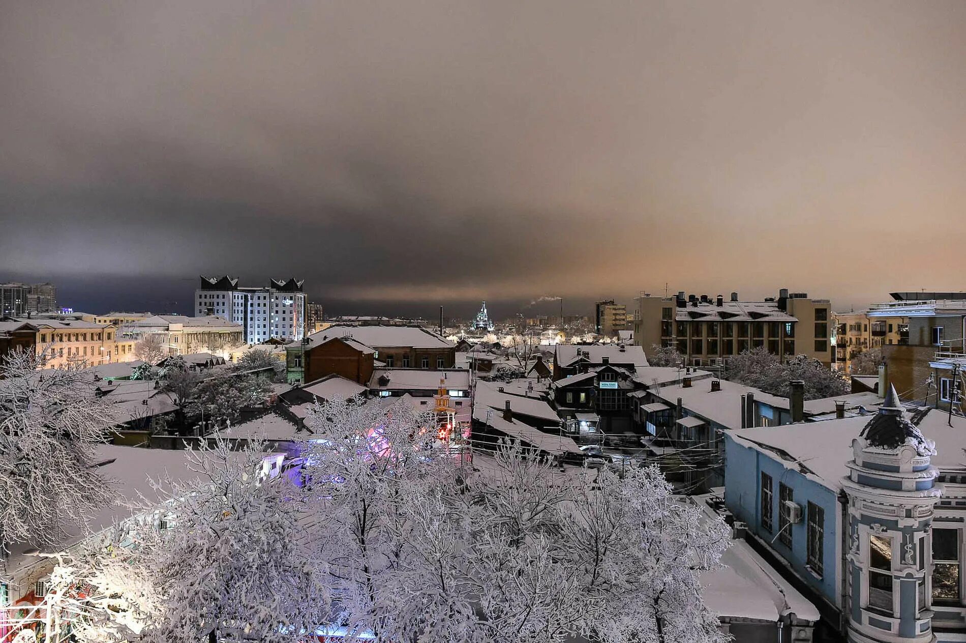 Погода краснодар снег