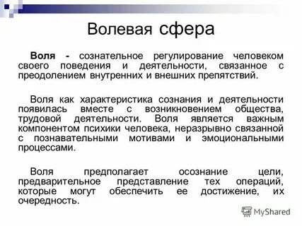Деятельность человека носит сознательный и продуктивный характер