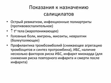 Салицилаты