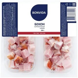 Бекон кубиками