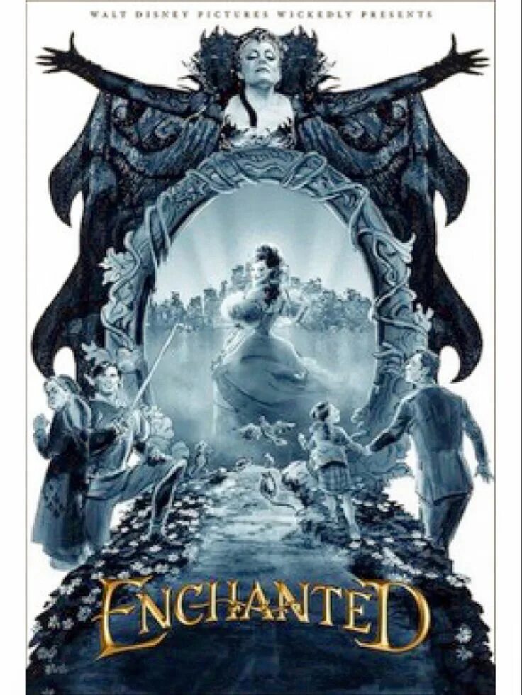 Уолт дисней фэнтези. Зачарованная / Enchanted (2007). Зачарованная 2 Постер.