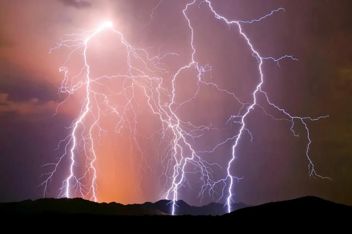When the lightning. When the lightning