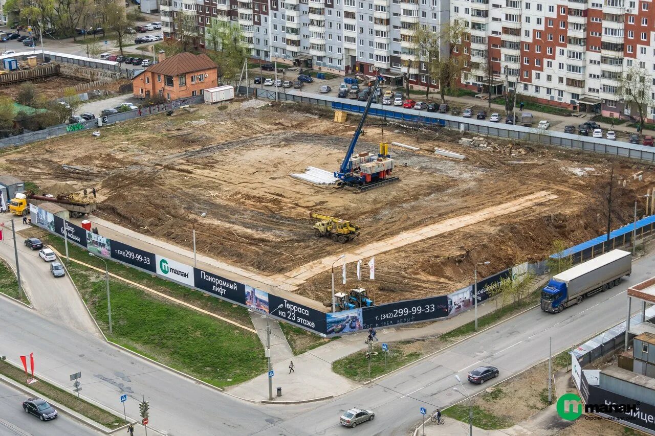 Старт продаж на котловане от застройщика