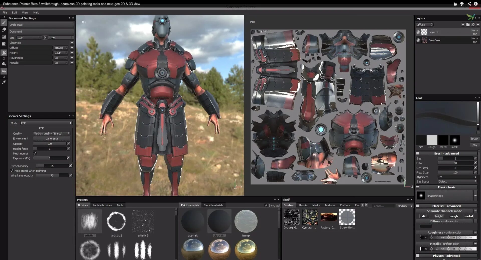 Программа для 3д текстурирования. Substance painter. программа substance painter. текстурирование в substance painter. roughness metallic  в substance painter.