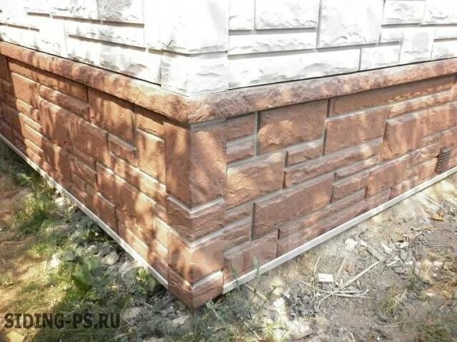 Профнастил под цоколь