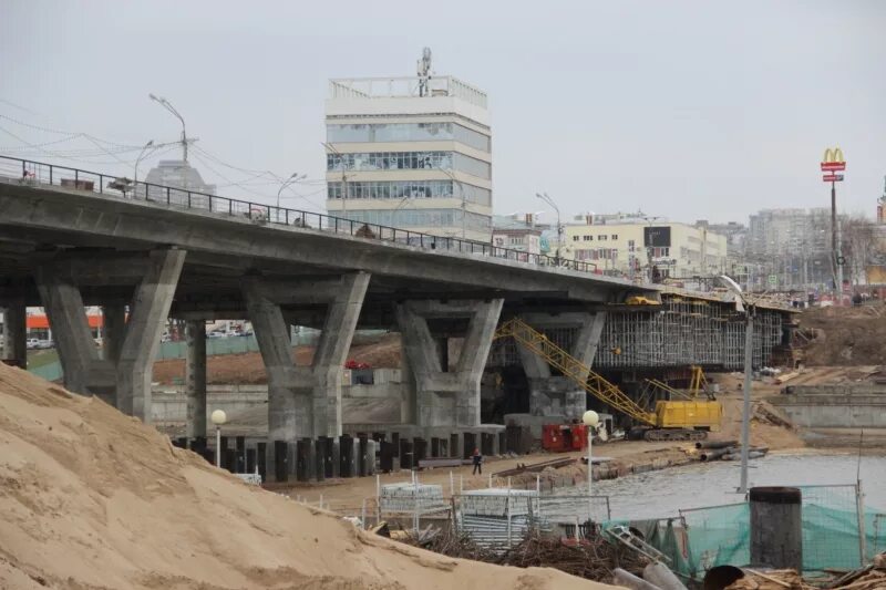 Московский мост Чебоксары. Пелискер путепровод. Новая Московка мосты. Средние опоры путепроводов.