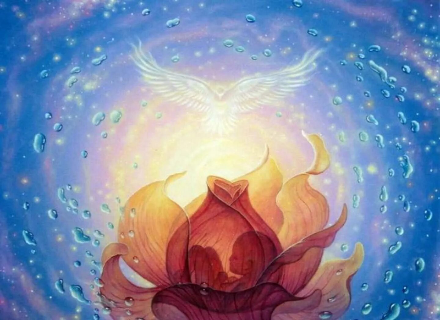 Гармония природы. Благость и любовь. Чистота души. Дарю сердце. Солнце и человек.