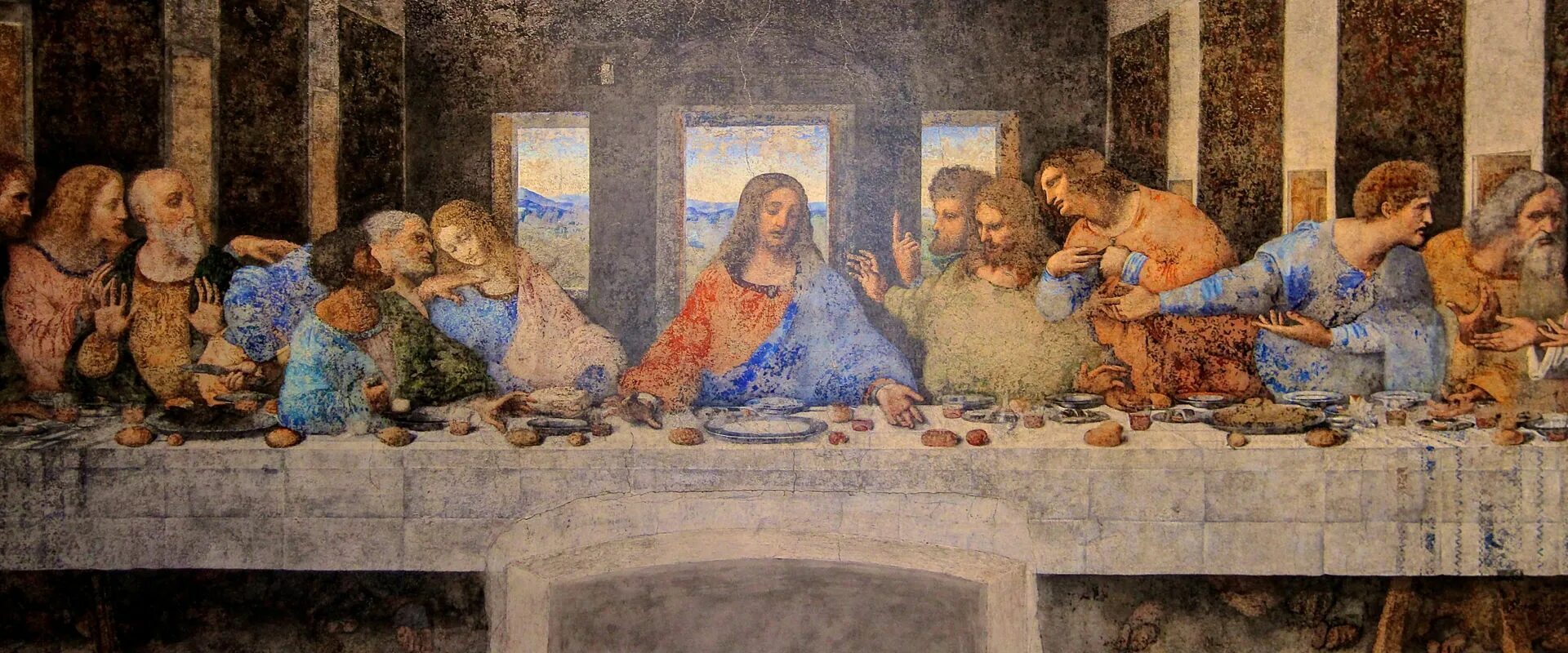 Время тайной вечери. Тайной вечери Леонардо да Винчи. Леонардо да Винчи «Тайная вечеря» 1495–1498.. Фреска Тайная вечеря Леонардо. Фреска да Винчи Тайная вечеря.